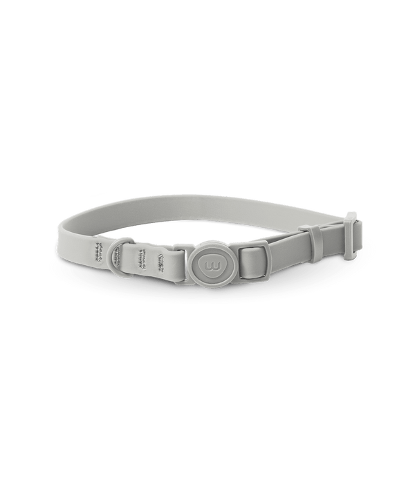 Whisker grey cat collar