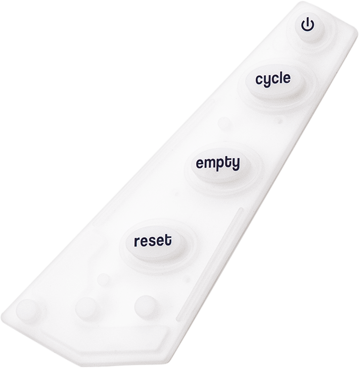Litter-Robot 3 Keypad features