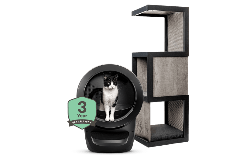 Litter-Robot 4 and Cat Tower