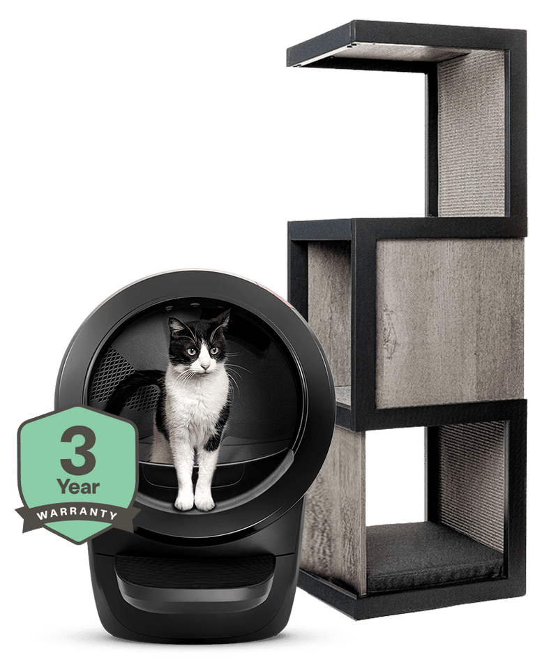 Litter-Robot 4 Cat Tower Bundle features