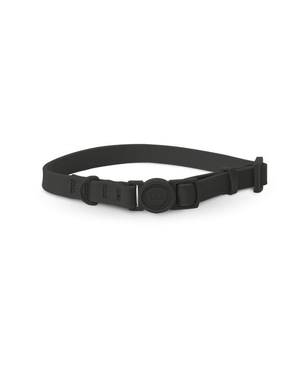 Whisker black cat collar