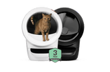 Litter-Robot 4 Double Bundle - white and black