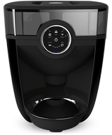 Black feeder robot - clear hopper