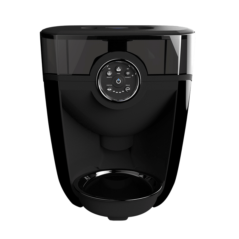 Feeder-Robot (Black) with Smoke Hopper features