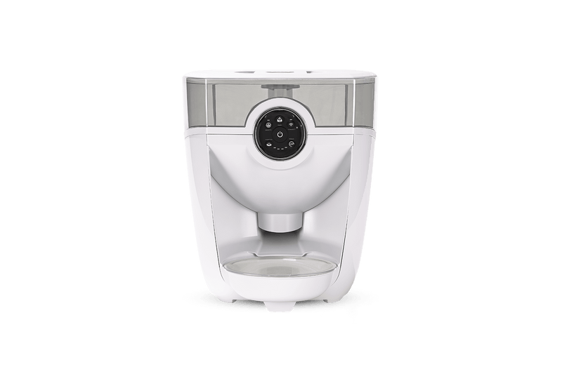 Feeder-Robot (White) with Clear Hopper features