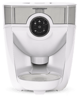 Feeder-Robot (White) with Clear Hopper