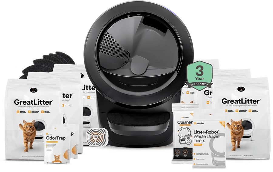 Litter-Robot® 5 Fully Stocked Bundle