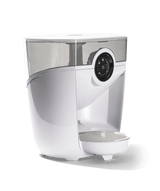 Glass Bowl on white Feeder-Robot automatic pet feeder