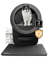 Litter-Robot EVO Insights bundle including waste drawer liner, whisker+ membership, and 3 year warranty