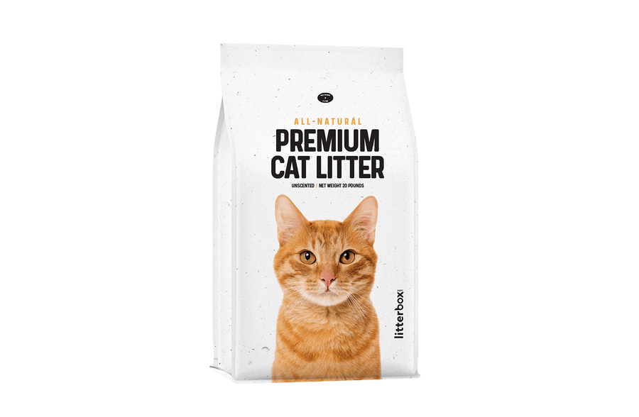 20 pound bag of premium cat litter