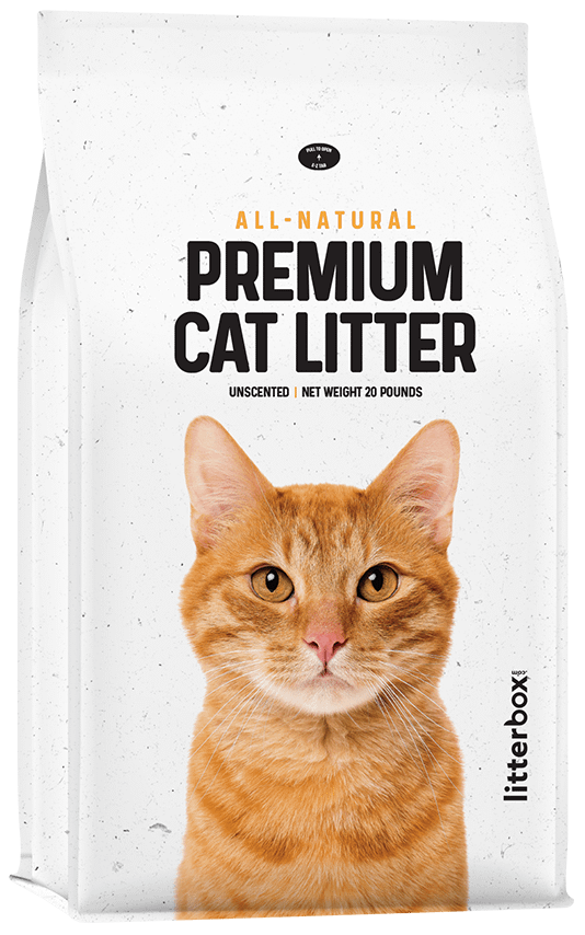 20 pound bag of premium cat litter
