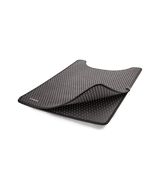 LitterTrap Mat litter catching litter box mat in black