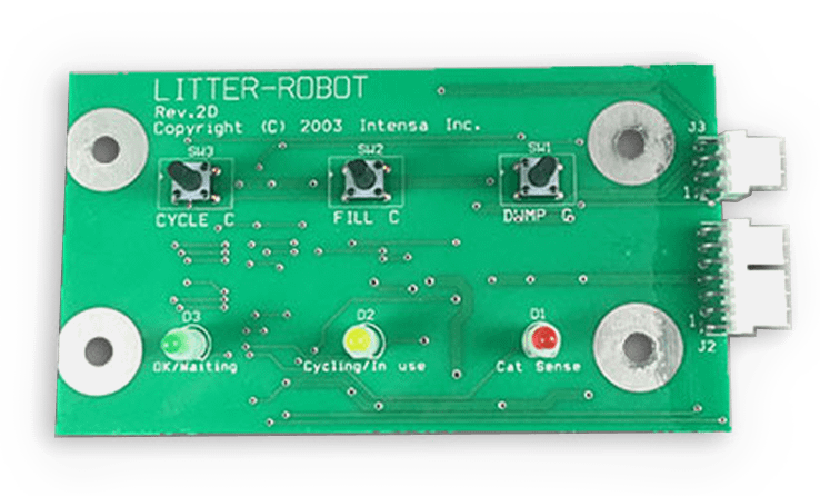 Litter-Robot 2 Circuit Board features