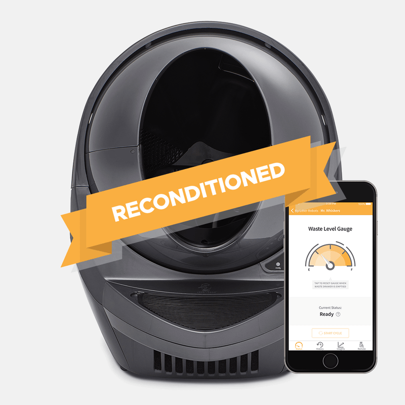 Litter-Robot 3 Connect - Reconditioned - Grey features