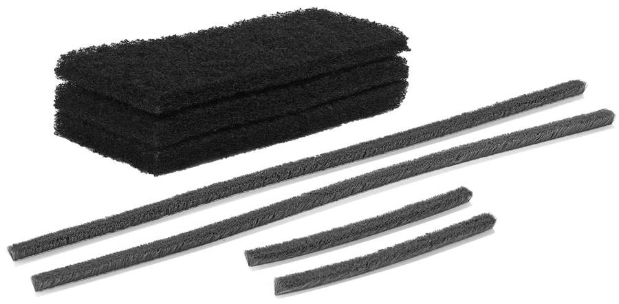 Carbon filters and seal strip kit