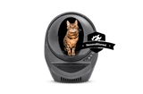bengal cat inside grey Litter-Robot 3 Connect reconditioned