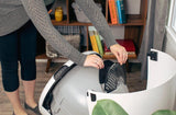 Litter-Robot 4 carbon filter installed under the robot bonnet