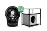 Litter-Robot 4 with cat side table