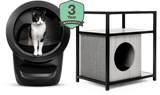 Litter-Robot 4 with cat side table