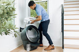 man pouring litter into Litter-Robot 4 LitterHopper