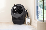 Litter-Robot 5 Pro HSA/FSA Bundle with tabby and tuxedo cats