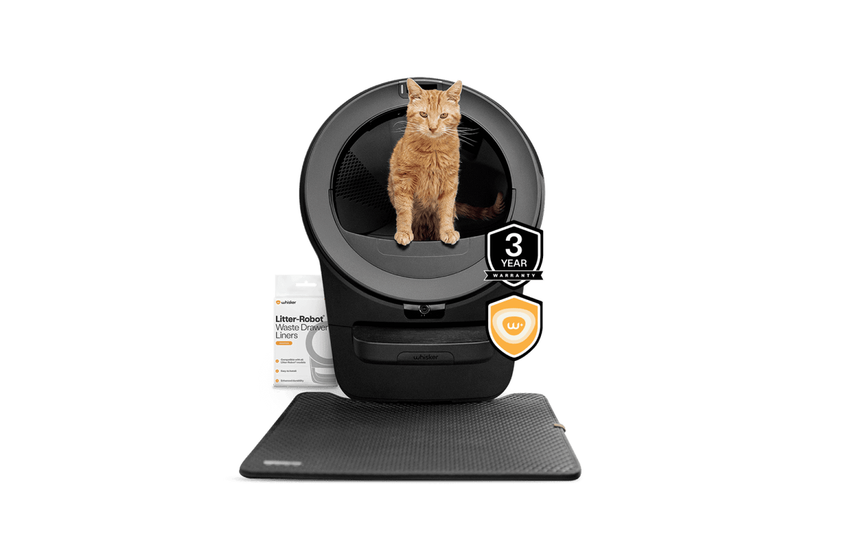Litter-Robot 5 Pro Insights Bundle | Save on Whisker+
