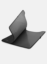 Litter-Robot Litter Trap Mat in black open