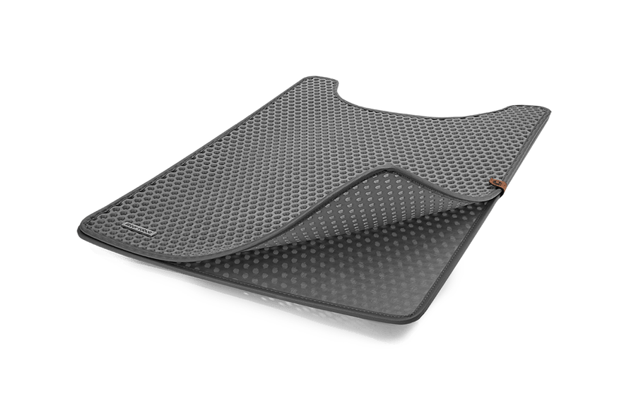 Litter-Robot Litter Trap Mat in grey