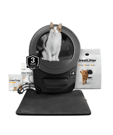 Litter-Robot EVO self cleaning litter box with essential accessories