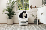 tuxedo cat with Litter-Robot EVO HSA/FSA Bundle