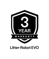 3 Year Warranty badge for Litter-Robot EVO