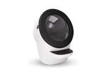 Litter-Robot 4 (White) with Black Bezel