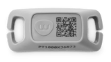 Litter-Robot 5 Pro PetTag with Whisker logo and QR code