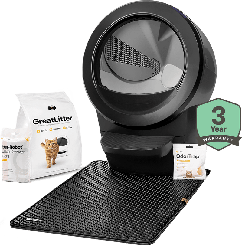 Litter-Robot® 4 Starter Bundle features