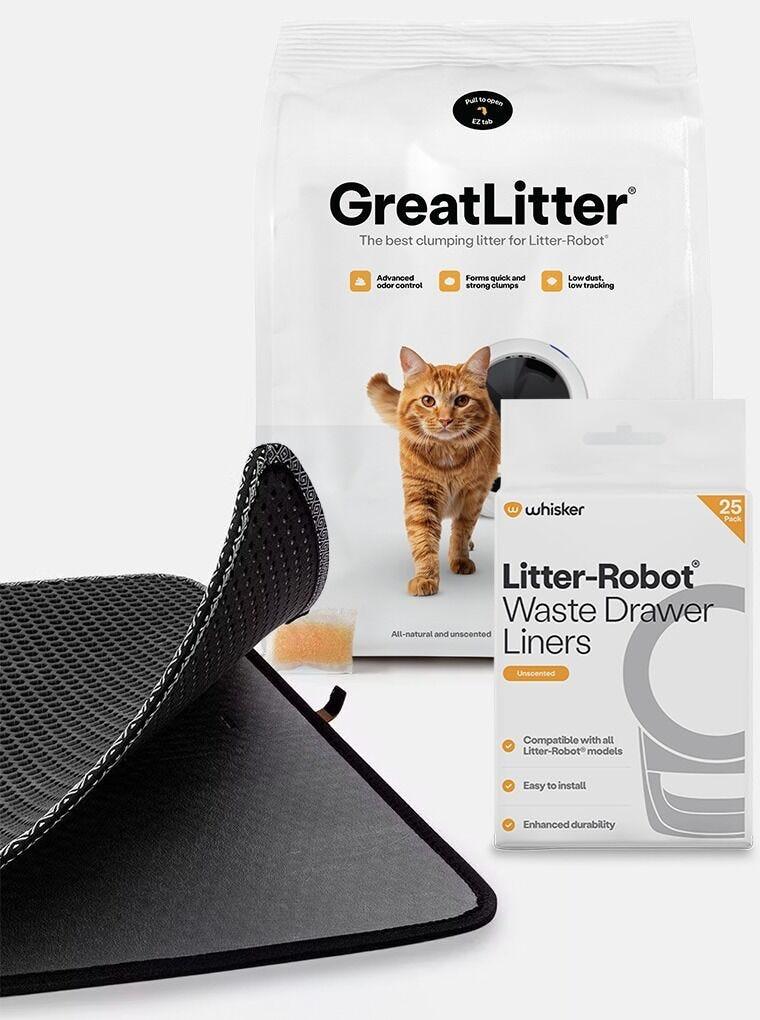 GreatLitter, LitterTrap Mat, Waste Drawer Liners