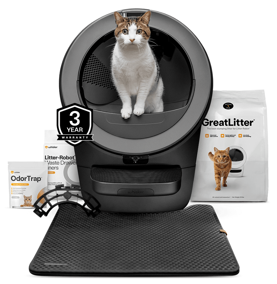 Litter-Robot 5 Pro Starter Bundle | Incl. Top Accessories