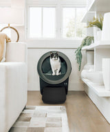 Litter-Robot EVO Ramp Black attached to Litter-Robot EVO